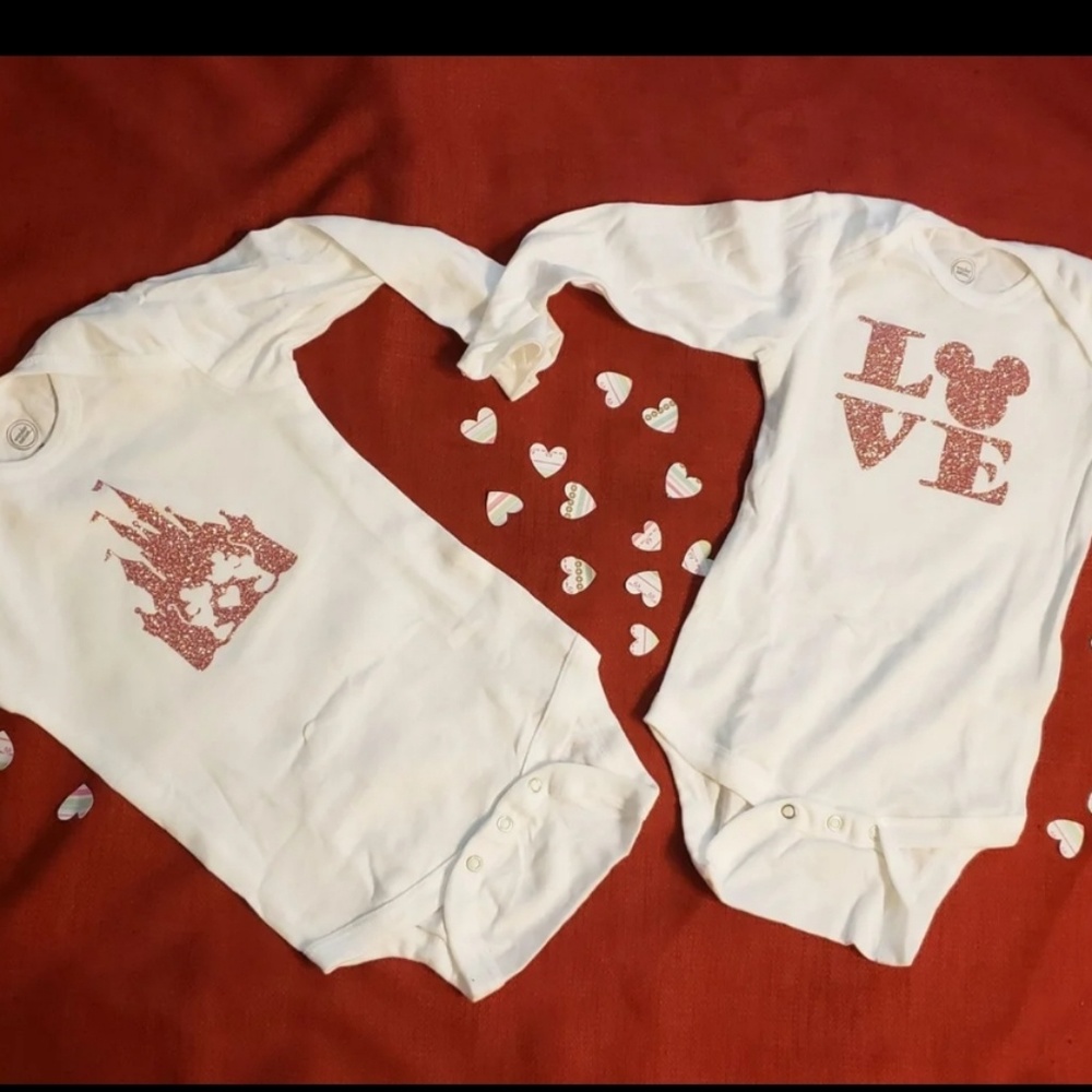 2 piece 12 month Onesie gift set